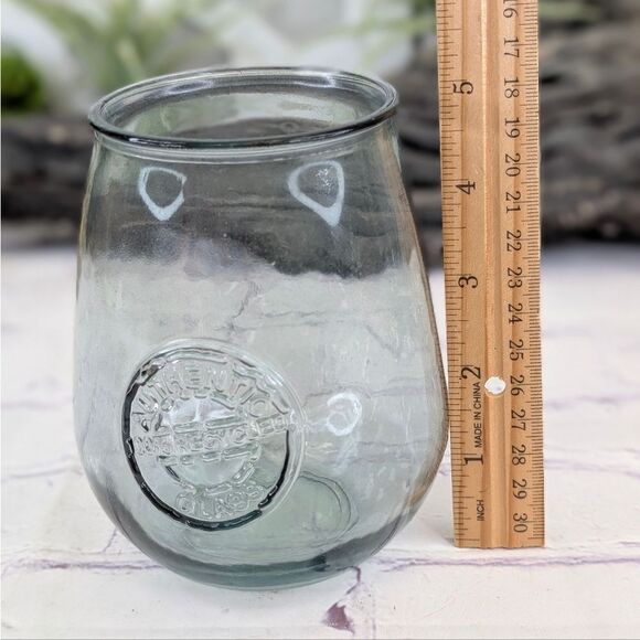 Authentic 100% Recycled Teal Glass (See My Other Teal Green Blue Glass) - Picture 9 of 10